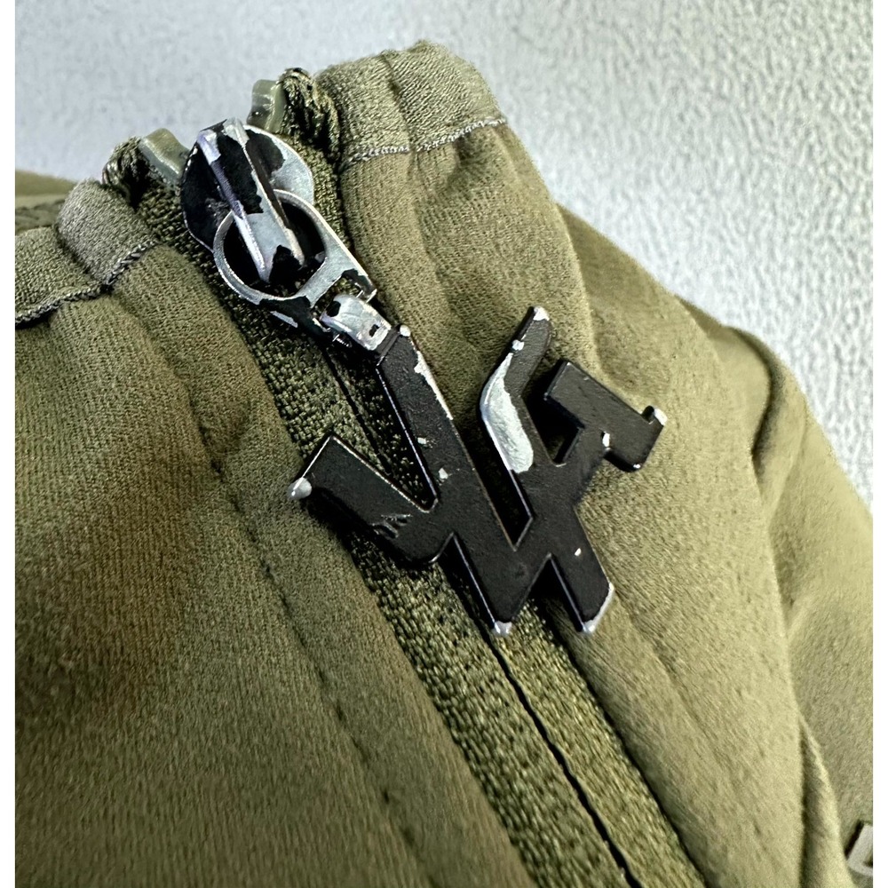 YoungLA Jacket Mens Large Olive Green Track Full Zip Gym Training Bodybuilding - Picture 6 of 8